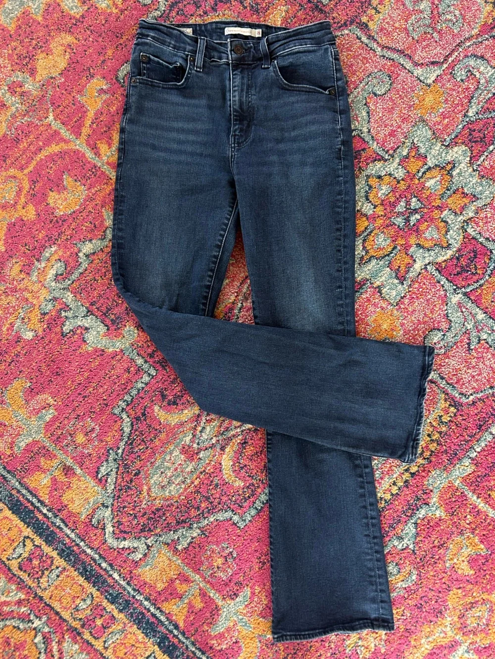 Levi’s | Women’s Dark Blue Denim Premium 725 High Rise Bootcut Jeans Size 29